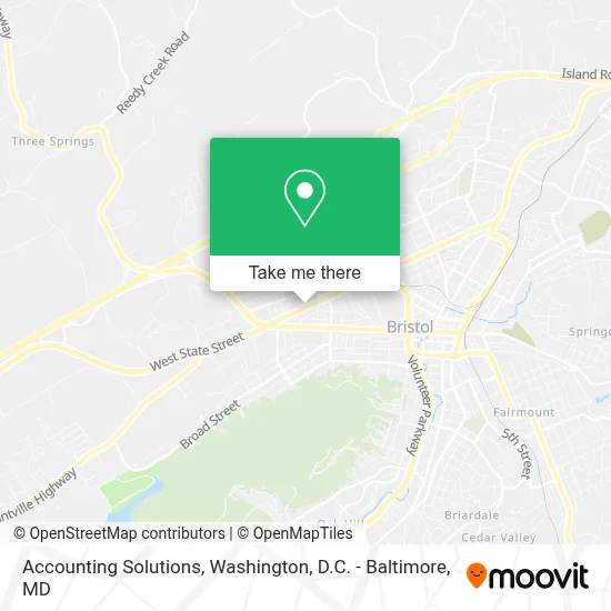 Accounting Solutions map
