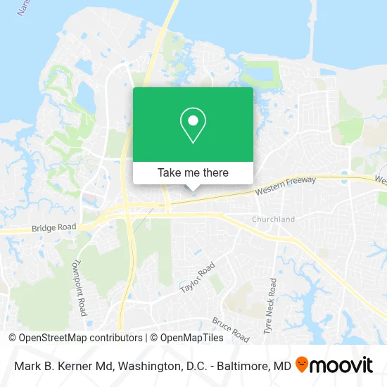 Mark B. Kerner Md map