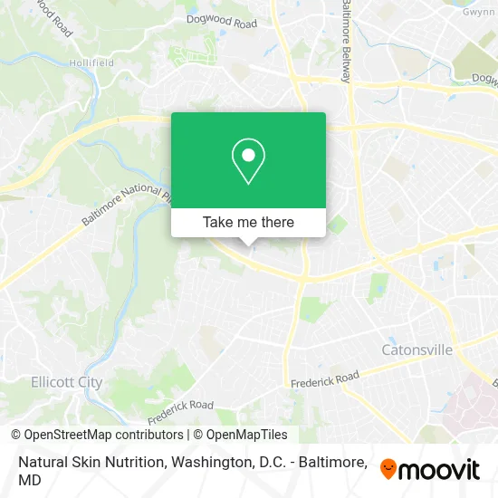 Natural Skin Nutrition map