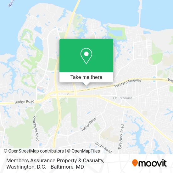Members Assurance Property & Casualty map