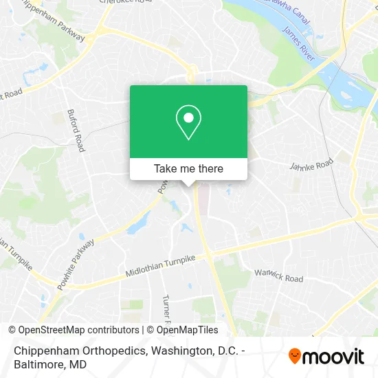 Chippenham Orthopedics map