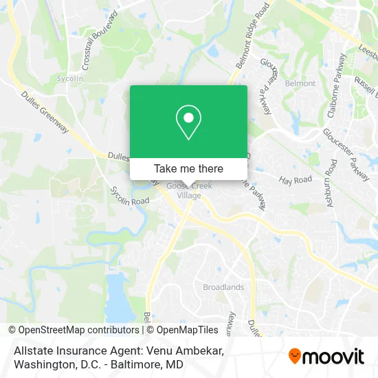 Allstate Insurance Agent: Venu Ambekar map