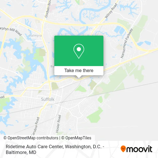 Ridetime Auto Care Center map
