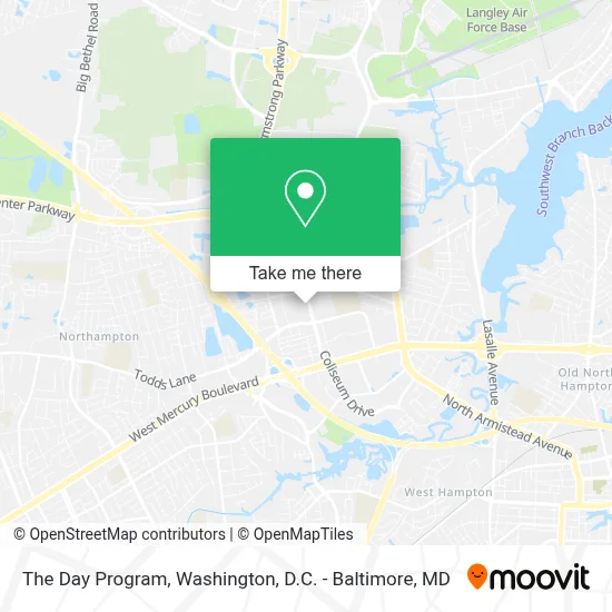 The Day Program map