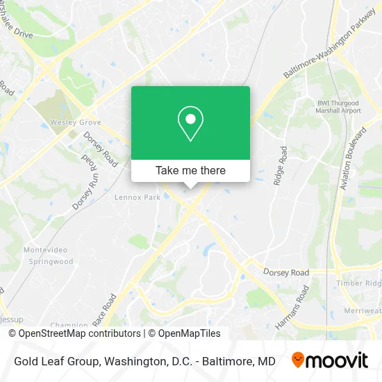 Gold Leaf Group map