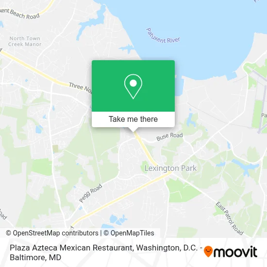 Plaza Azteca Mexican Restaurant map