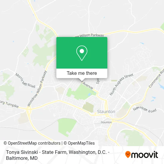 Tonya Sivinski - State Farm map