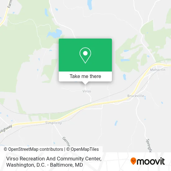 Virso Recreation And Community Center map