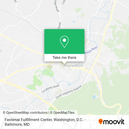 Fastenal Fulfillment Center map