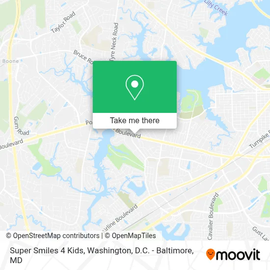 Super Smiles 4 Kids map