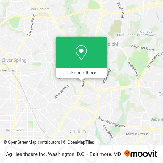 Ag Healthcare Inc map