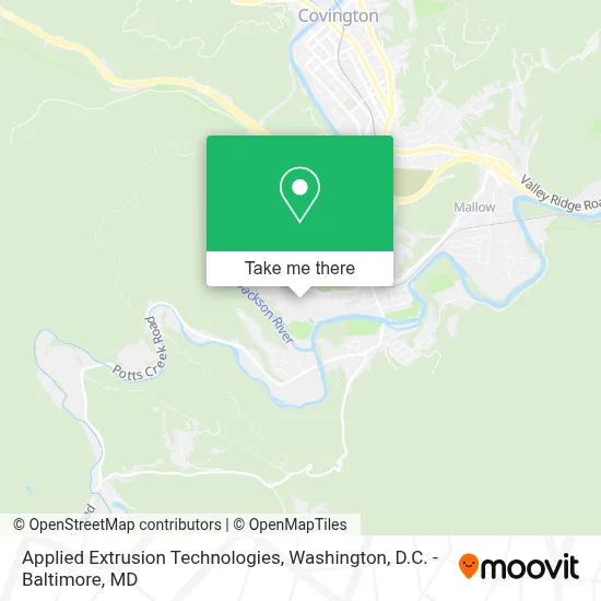 Applied Extrusion Technologies map