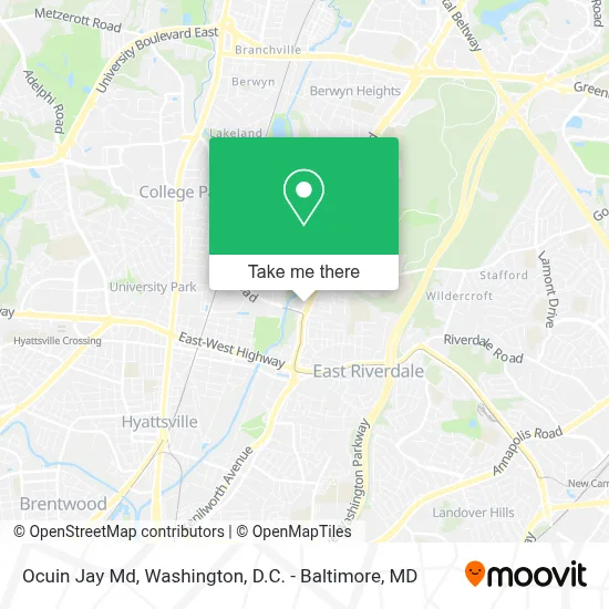 Ocuin Jay Md map