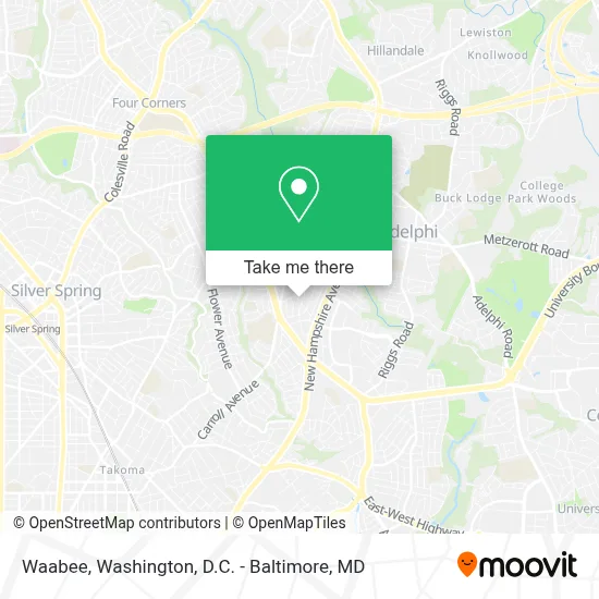 Waabee map