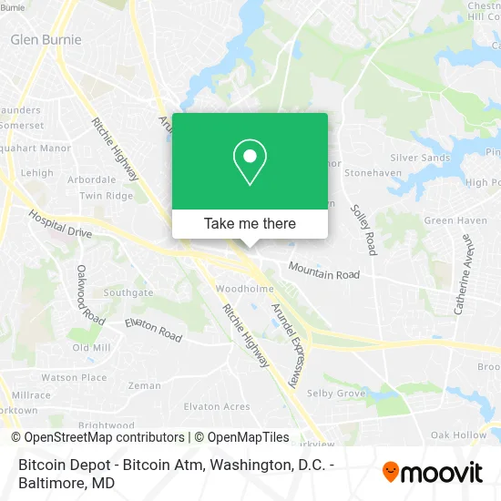 Bitcoin Depot - Bitcoin Atm map
