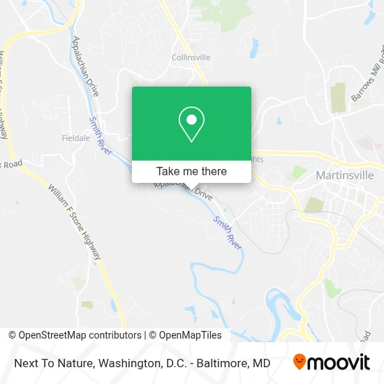 Next To Nature map
