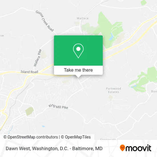 Dawn West map