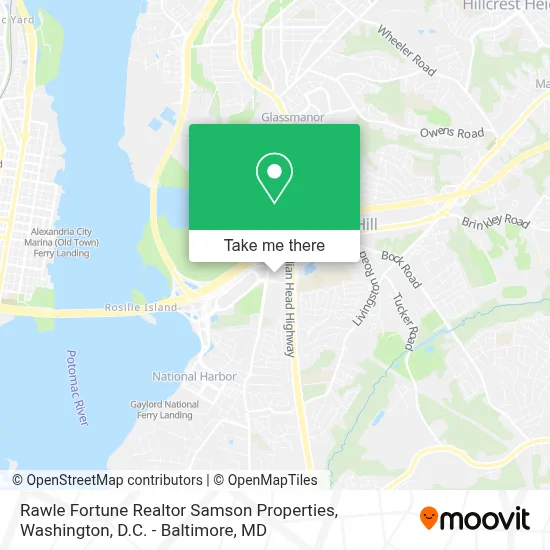 Rawle Fortune Realtor Samson Properties map