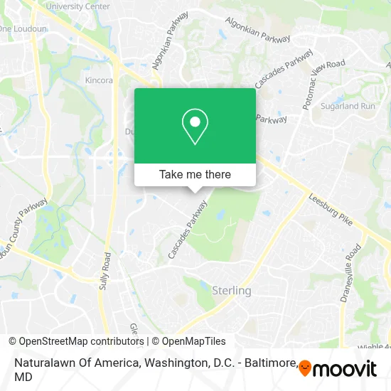 Naturalawn Of America map