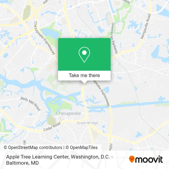 Apple Tree Learning Center map
