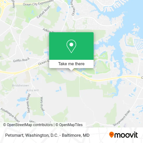 Petsmart map