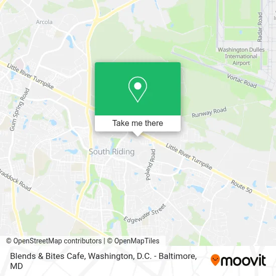 Blends & Bites Cafe map