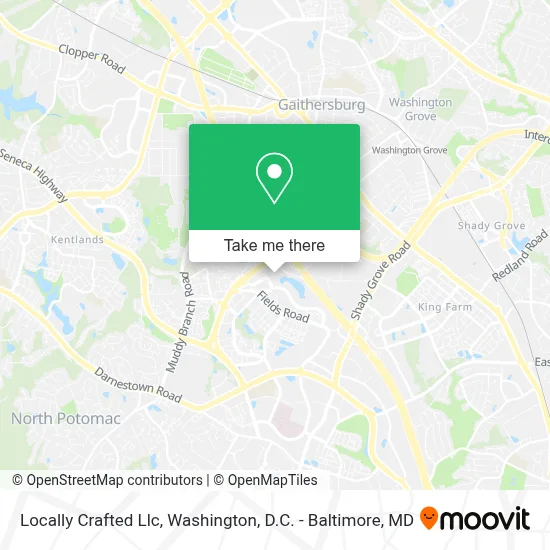 Locally Crafted Llc map