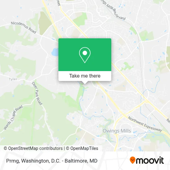 Prmg map