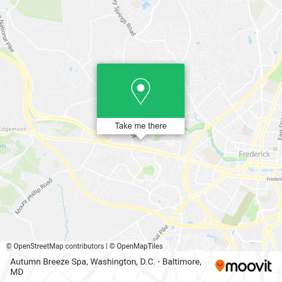 Autumn Breeze Spa map