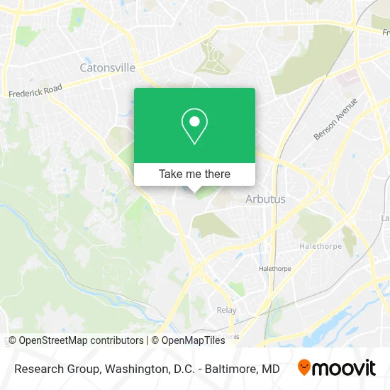 Research Group map