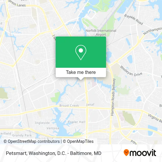 Petsmart map