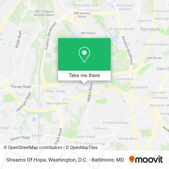Streams Of Hope map