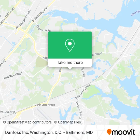 Danfoss Inc map