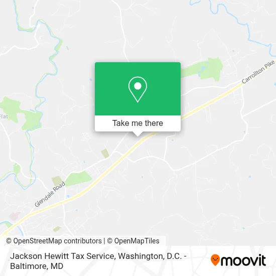 Jackson Hewitt Tax Service map