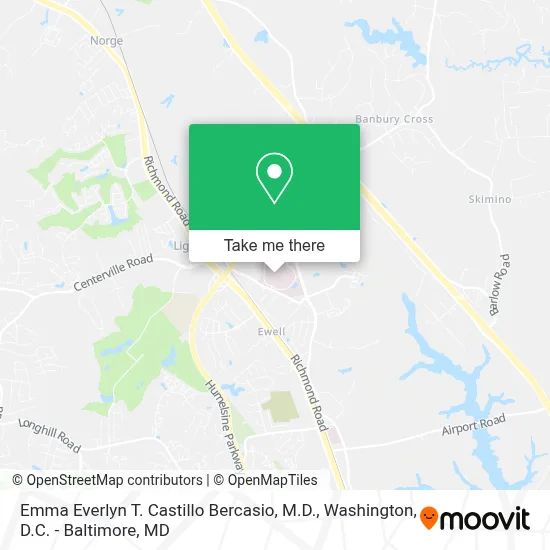 Emma Everlyn T. Castillo Bercasio, M.D. map