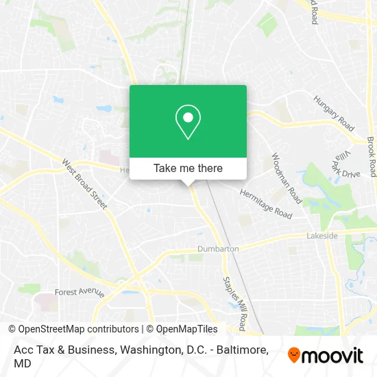 Acc Tax & Business map
