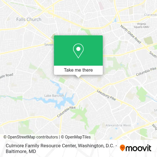 Culmore Family Resource Center map