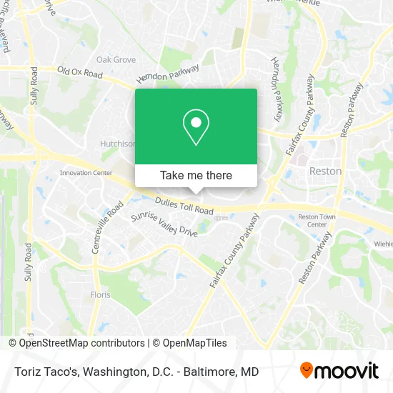 Toriz Taco's map