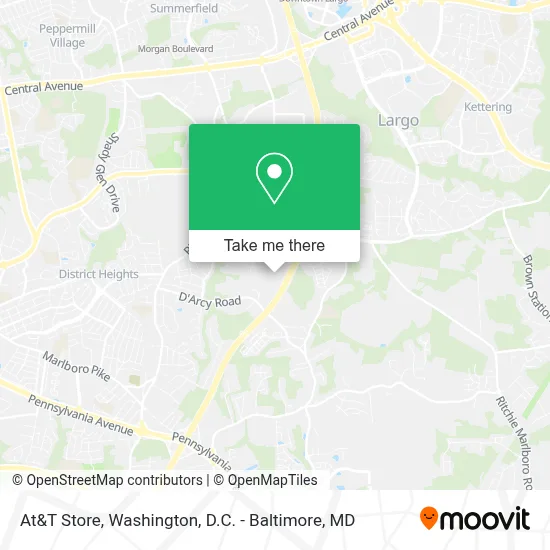 At&T Store map