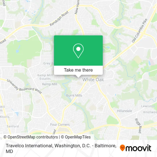 Travelco International map