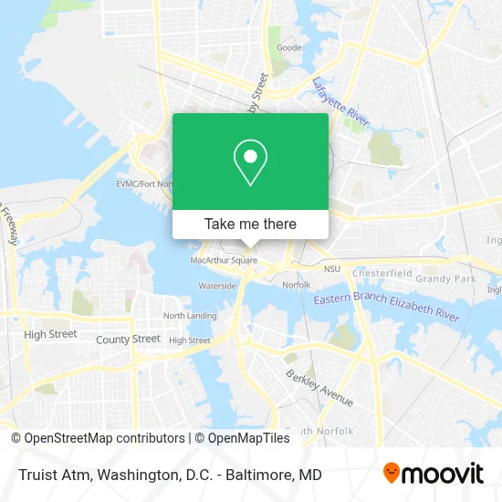 Truist Atm map