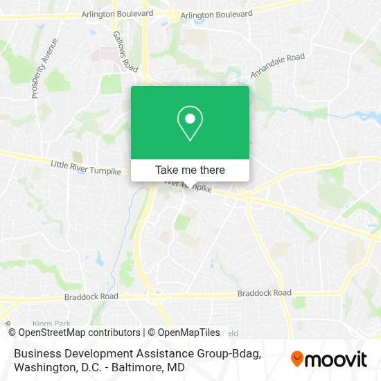 Business Development Assistance Group-Bdag map