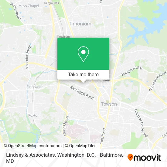 Lindsey & Associates map