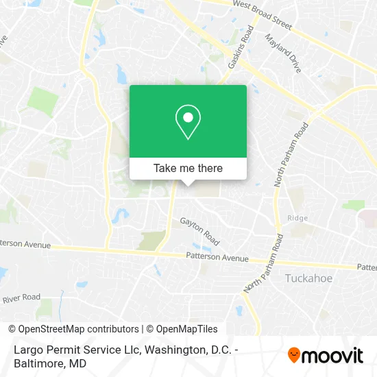 Largo Permit Service Llc map