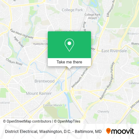 District Electrical map