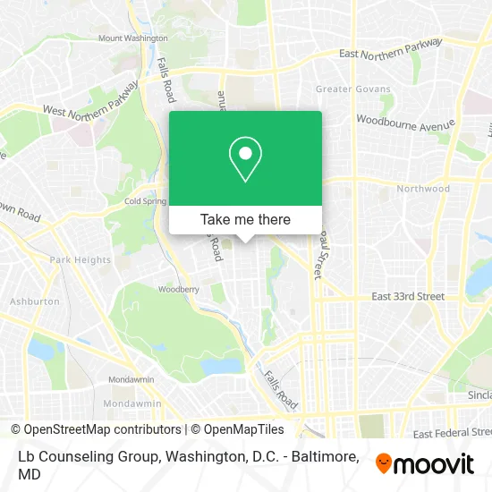 Lb Counseling Group map