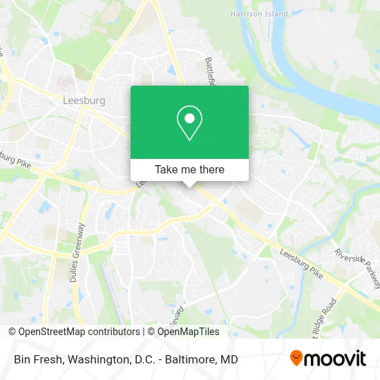 Bin Fresh map