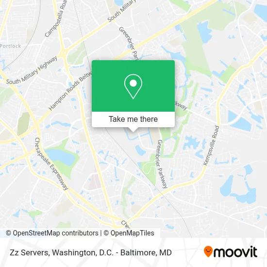 Zz Servers map