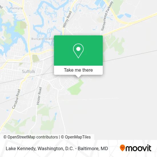 Lake Kennedy map