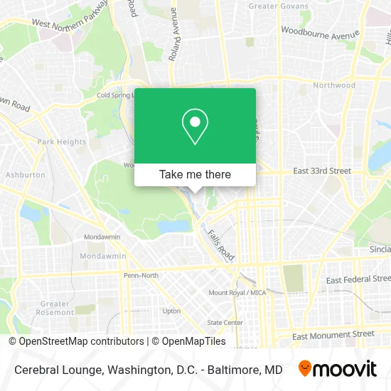 Cerebral Lounge map